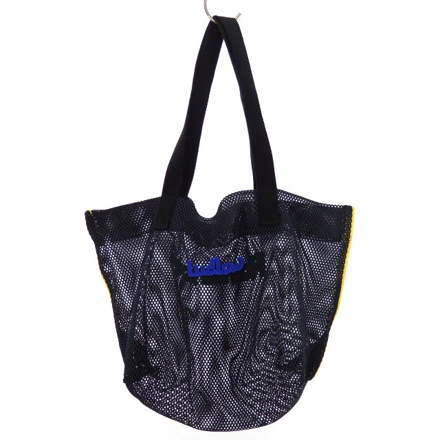 LUDLOW(ラドロー)のラドロー LUDLOW メッシュトートバッグ  鞄 ネイビー 紺 レディースのバッグ(トートバッグ)の商品写真