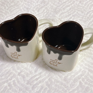 スターバックスコーヒー(Starbucks Coffee)のスタバ　バレンタイン ハートマグカップ  2個(食器)
