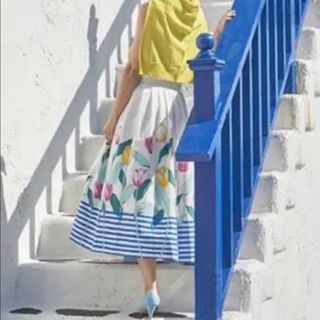 ドットアンドストライプスチャイルドウーマン(Dot&Stripes CHILDWOMAN)のチューリップスカート(ロングスカート)