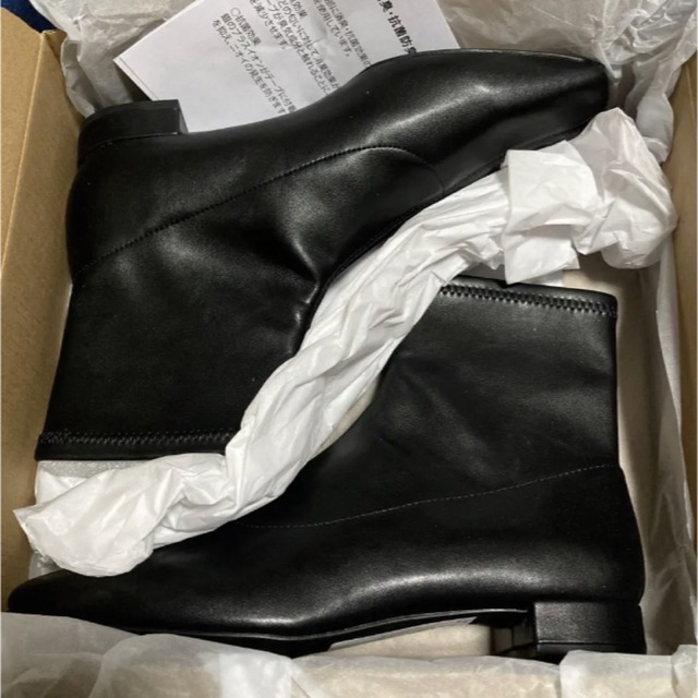 LOWRYS FARM(ローリーズファーム)の新品 ローリーズファーム ストレッチローブーツ M 黒 レディースの靴/シューズ(ブーツ)の商品写真