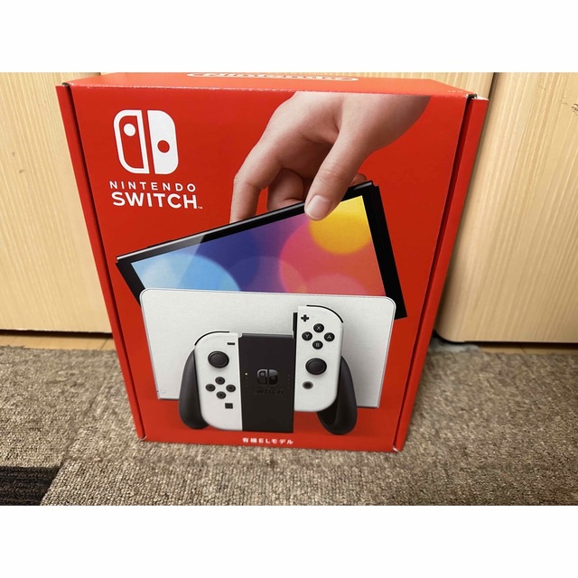 Nintendo Switch 有機EL ホワイト　新品のサムネイル