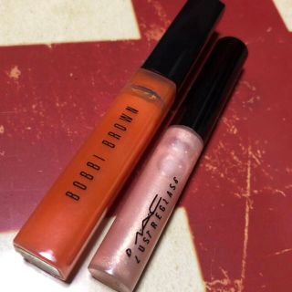 マック(MAC)のBOBBI BROWNとMACのリップグロス２本セット(リップグロス)