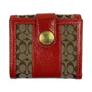 コーチ(COACH) 財布(レディース)(レッド/赤色系)の通販 1,000点以上