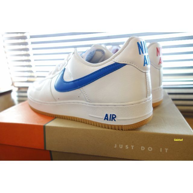 半額SALE／ 30cm Nike Air Force 1 40周年 赤 青 片足ずつ kids-nurie.com