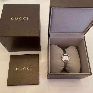 グッチ(Gucci)の未使用♡グッチ 時計 レディース ピンクシェル(腕時計)