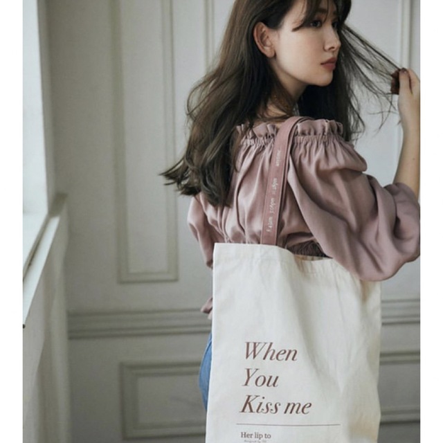 Her lip to(ハーリップトゥ)のHerlipto Organic Cotton Tote Bag 新品未使用品 レディースのバッグ(トートバッグ)の商品写真