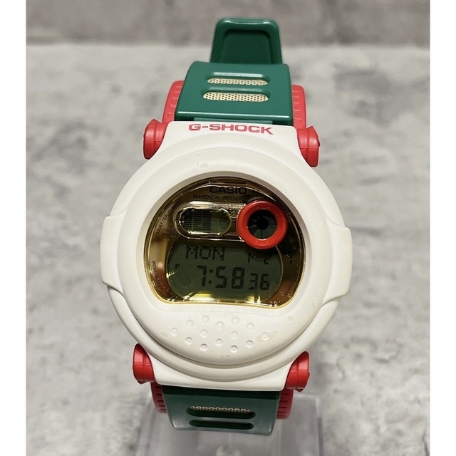 【美品レア】CASIO G-SHOCK G-001CB-7JF クリスマスカラー