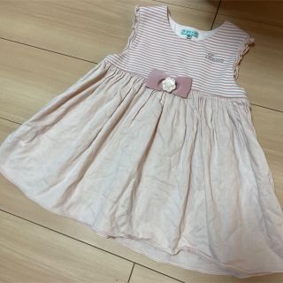 新品 TOCCA ワンピース baby トッカ 80 リボン バルーン www