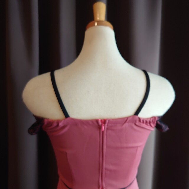 S21193 新品 OFTHERIP キャバドレス F オレンジピンク sexy レディースのフォーマル/ドレス(ナイトドレス)の商品写真