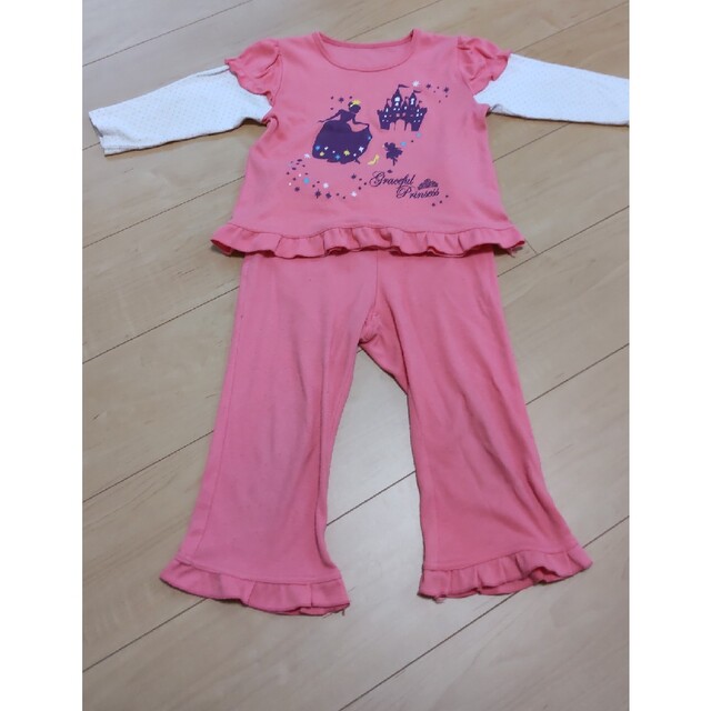 シンデレラ　パジャマ キッズ/ベビー/マタニティのキッズ服女の子用(90cm~)(パジャマ)の商品写真