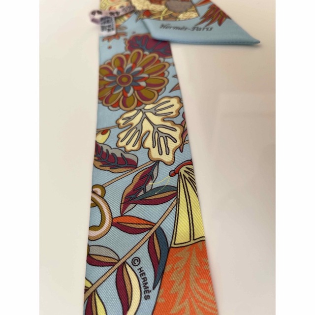 HERMES エルメス ツイリー 花咲く織物 和柄 驚きの価格が実現! www