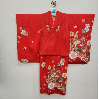 七五三 3歳 着物 被布セット 女の子 【お値下げしました!】の通販 by