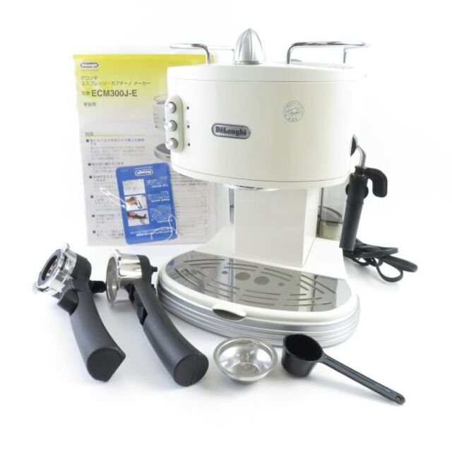 美品 DeLonghi デロンギ ECM300J-E エスプレッソ・カプチーノメーカー コーヒーメーカー SC6035Zキッチン/食器