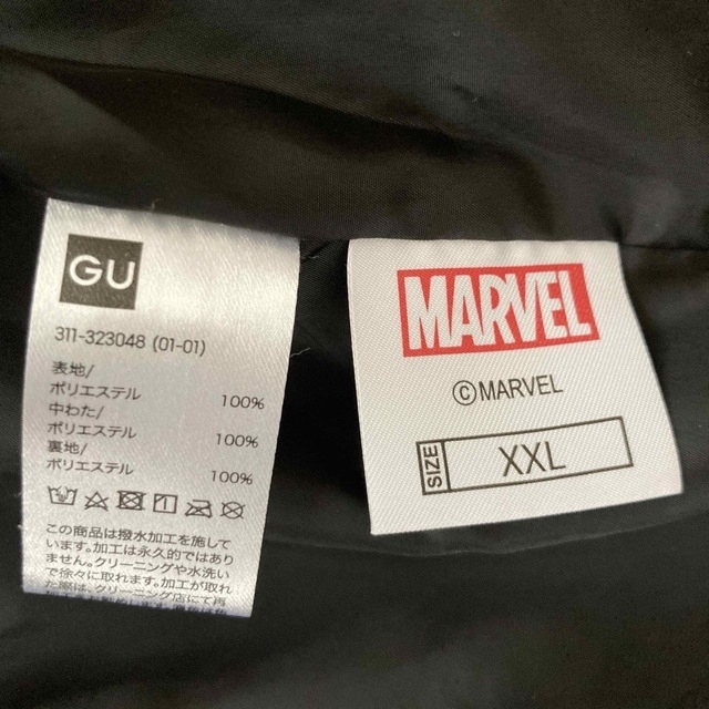 GU(ジーユー)のGU  × MARVEL 中わたブルゾンXXL メンズのジャケット/アウター(ブルゾン)の商品写真