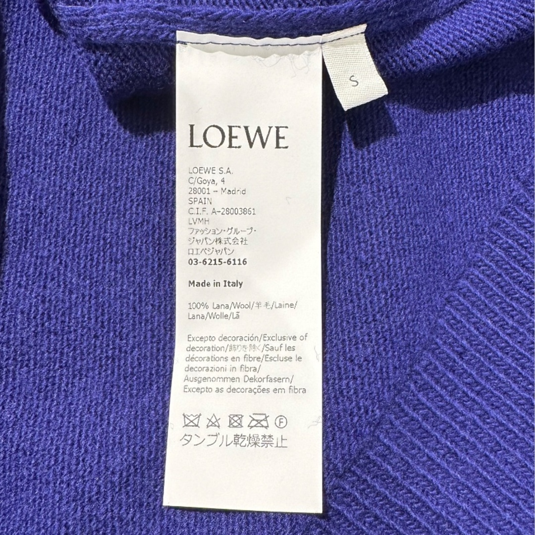 LOEWE - ロエベ LOEWE サークル インターシャ セーター S540Y14K87