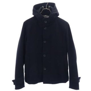 ユナイテッドアローズ(UNITED ARROWS)のユナイテッドアローズ ウールブレンド ジャケット L 黒 UNITED ARROWS メンズ 【中古】  【230123】(ダッフルコート)