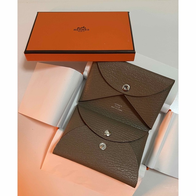 入手困難【HERMES】エルメス カルヴィデュオ カードケース+コインケース