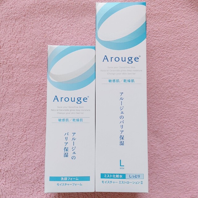 Arouge(アルージェ)の【miki♡様専用】アルージェ 洗顔フォーム＆ミスト化粧水L コスメ/美容のスキンケア/基礎化粧品(洗顔料)の商品写真