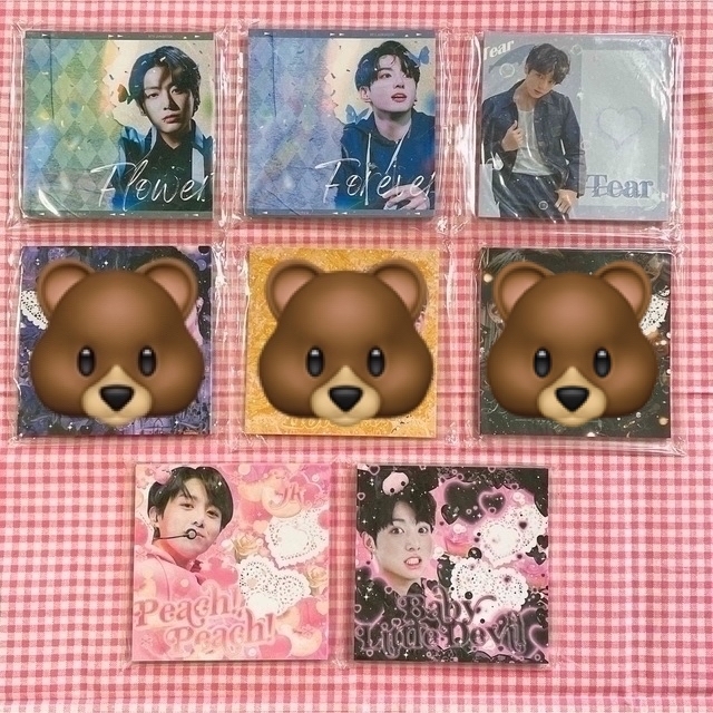 BTS 韓国製作者 メモ帳 バラ売り-