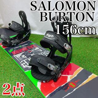 サロモン(SALOMON)のSALOMON　メンズ　スノーボード　2点セット／フリースタイル・グラトリ(ボード)