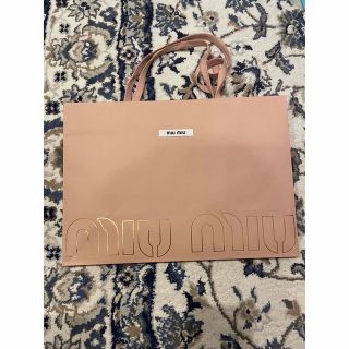 ミュウミュウ(miumiu)のmiumiu ショッパー　袋(ショップ袋)