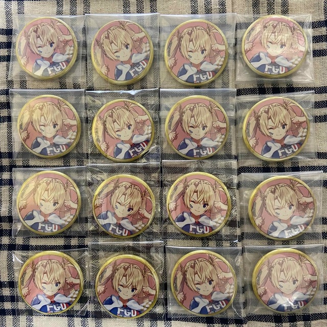 FGO 若モリ モリアーティ 霊基召喚缶バッジ トラベルステッカー