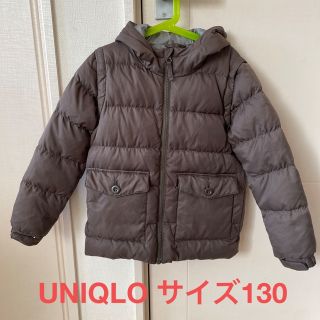 ユニクロ(UNIQLO)のユニクロ 2way ダウン 130(ジャケット/上着)