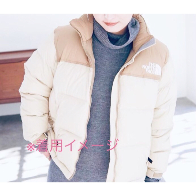 THE NORTH FACE(ザノースフェイス)の♡希少♡ノースフェイス NUPTSEダウンジャケット ベージュ 150 レディースのジャケット/アウター(ダウンジャケット)の商品写真