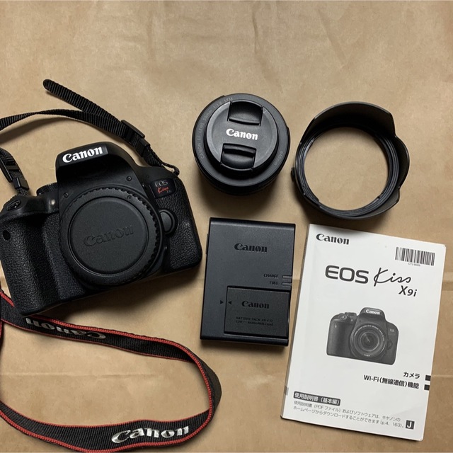 人気色 Canon EOS Kiss X9i + LENS EF 28mm F1.8 - 通販 - www