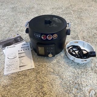 アイリスオーヤマ(アイリスオーヤマ)の【美品】アイリスオーヤマ⭐︎電気圧力鍋KPC-MA4（満水容量4.0L）(調理機器)