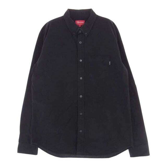 Supreme シュプリーム OXFORD BD SHIRTS ボタンダウン オックスフォード 長袖 シャツ ブラック系 L