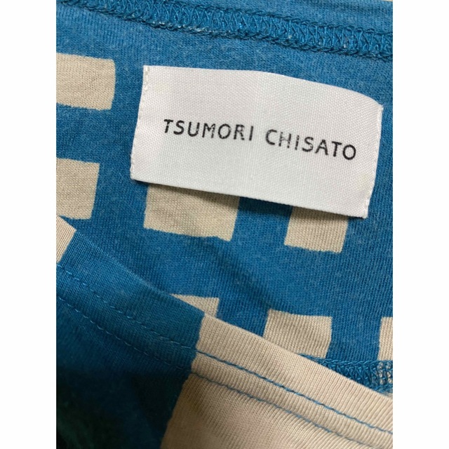 TSUMORI CHISATO(ツモリチサト)の【TSUMORI CHISATO】半袖膝丈ワンピース  レディースのワンピース(ひざ丈ワンピース)の商品写真
