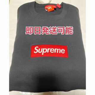 シュプリーム(Supreme)の本日限定 supreme box logo L black crewneck (スウェット)