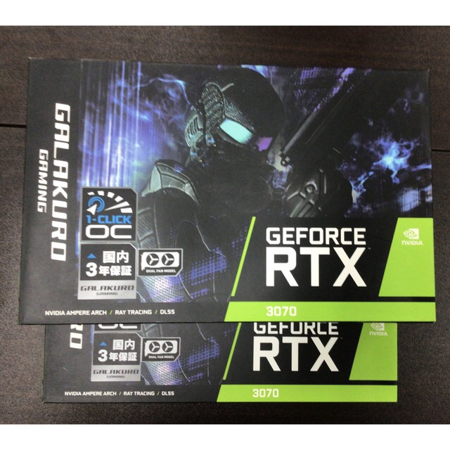 『2枚セット』グラフィックボード GG-RTX3070-E8GPCパーツ