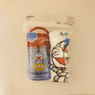 ドラエモン(ドラえもん)のドラえもん　抗菌ケース付おしぼり(弁当用品)