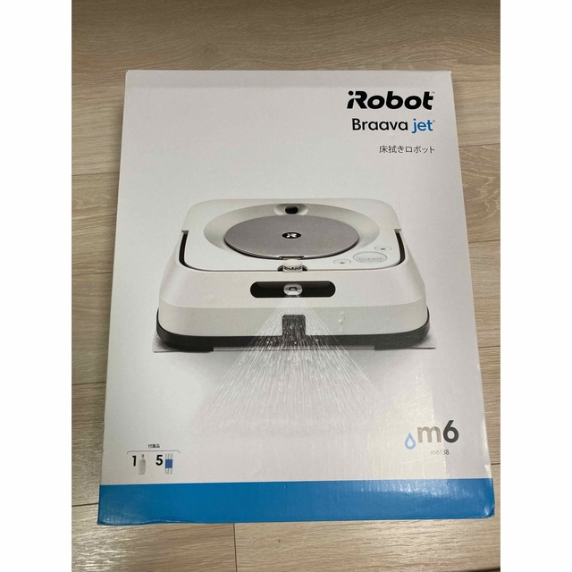 iRobot(アイロボット)の【値下げ】iRobot Braava jet m6 ブラーバジェット スマホ/家電/カメラの生活家電(掃除機)の商品写真