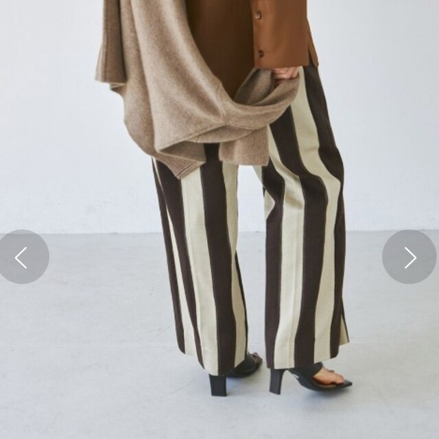 TODAYFUL(トゥデイフル)のJacquard Stripe Pants　ジャガードストライプパンツ レディースのパンツ(その他)の商品写真