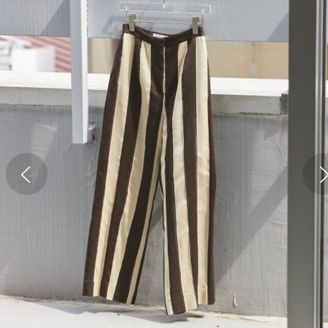 TODAYFUL(トゥデイフル)のJacquard Stripe Pants　ジャガードストライプパンツ レディースのパンツ(その他)の商品写真