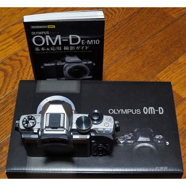 ジャンク品 OM-D E-M10 レンズなし、撮影ガイドブック付き