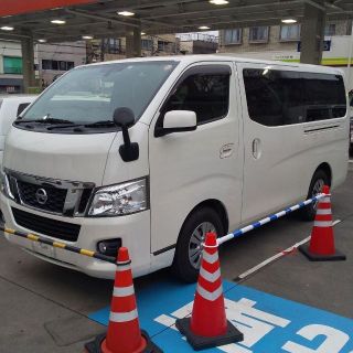 ニッサン(日産)のH26 検6/1 NV350 キャラバンGX ガソリン ナビ テレビ Bモニター(車体)