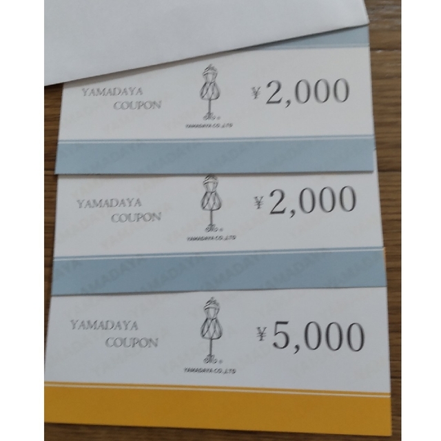 ヤマダヤ　チケット　6000円分