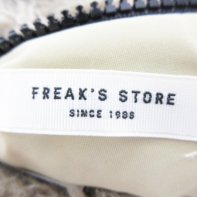 FREAK'S STORE(フリークスストア)のフリークスストア ジャケット ブルゾン リバーシブル ボア 無地 F ベージュ レディースのジャケット/アウター(ブルゾン)の商品写真