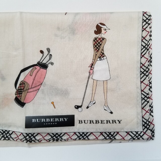 BURBERRY(バーバリー)のバーバリー　ハンカチ　３枚　新品未使用 レディースのファッション小物(ハンカチ)の商品写真