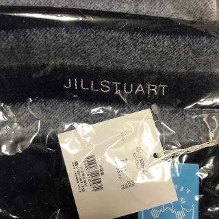 ジルスチュアート(JILLSTUART)のJILLSTUART カシミヤ混　ボーダー　大判ストール(マフラー/ストール)