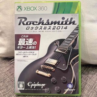 エックスボックス360(Xbox360)のXBOX 360  Rocksmith  ロックスミス2014(家庭用ゲームソフト)