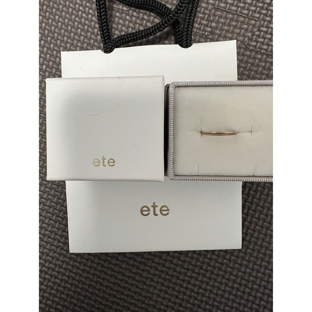 ete(エテ)のeteピンキーリング レディースのアクセサリー(リング(指輪))の商品写真