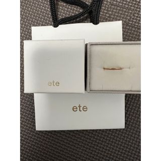 エテ(ete)のeteピンキーリング(リング(指輪))