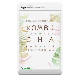 美容に!酵母・乳酸菌配合!内側から綺麗を目指すサプリ  1日1粒  １ヶ月分(その他)