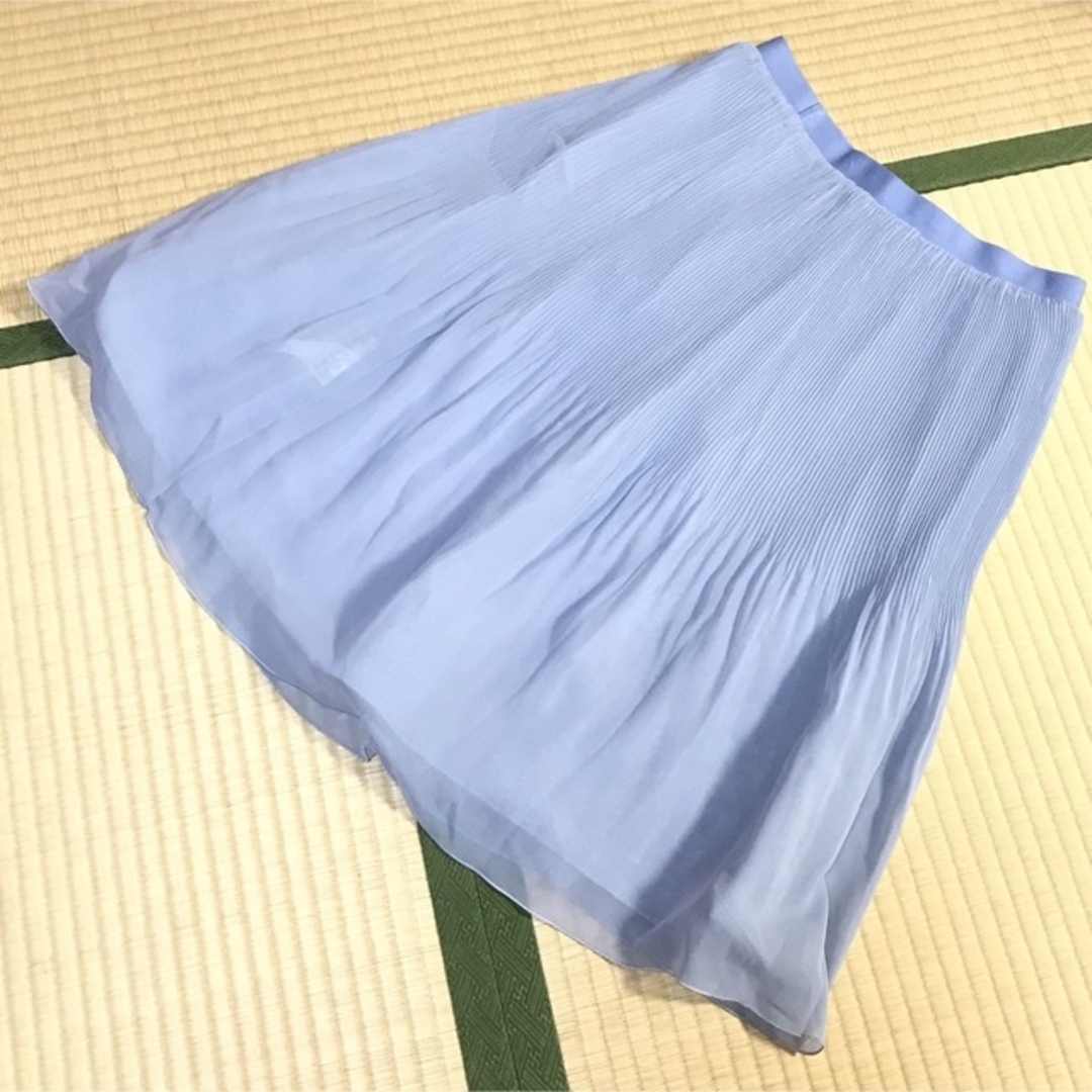 MK MICHEL KLEIN(エムケーミッシェルクラン)のミッシェル   クラン   スカート  リバーシブル  40 レディースのスカート(ひざ丈スカート)の商品写真