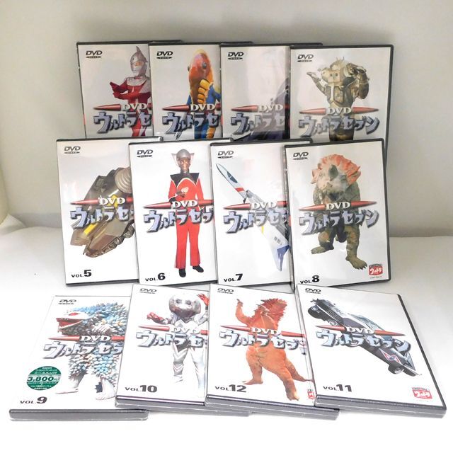 DVD 初代ウルトラマン,セブン,帰ってきたウルトラマン,計35巻セット